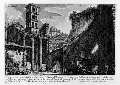 Forum Nervae by Giovanni Battista Piranesi